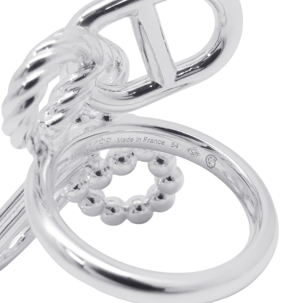 HERMES Silver Ring - Picture 7 of 8